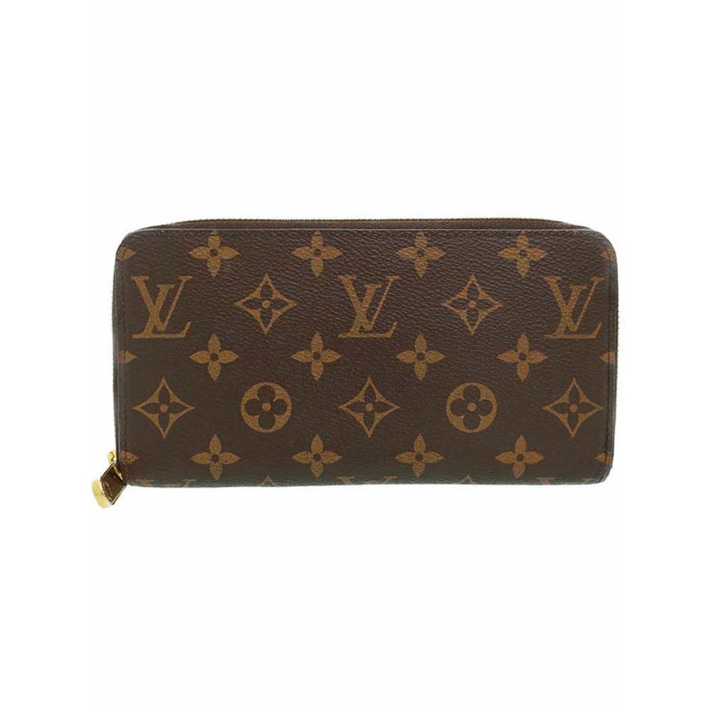 Louis Vuitton Monogram Zippy Wallet Round Zipper Long